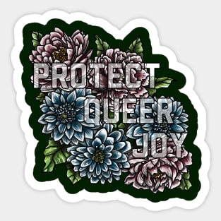 Protect Queer Joy Trans Sticker